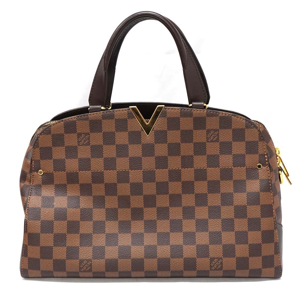 Louis Vuitton Kensington Bowling Handbag Damier